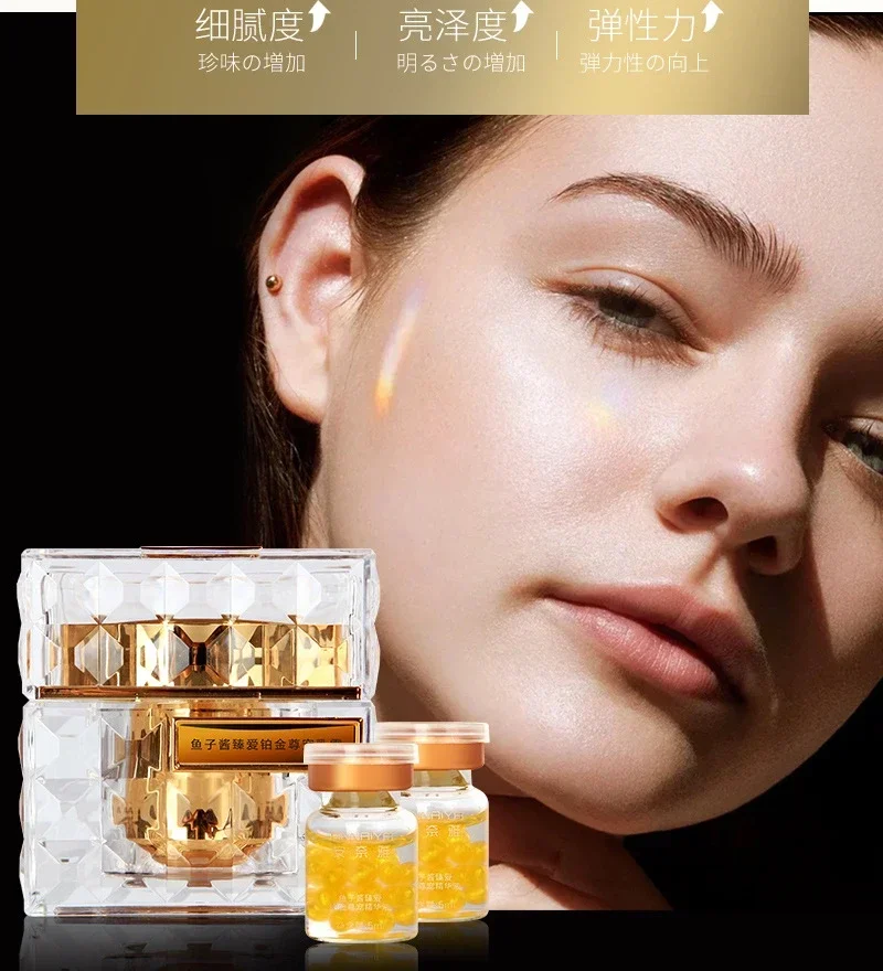Platino raro juego de cuidado  - Luxury Skincare Whitening Cream reseña y precio